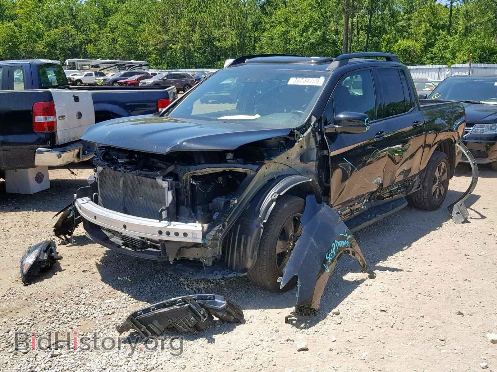 2017 HONDA RIDGELINE - VIN: 5FPYK3F84HB036242 - Фото 2