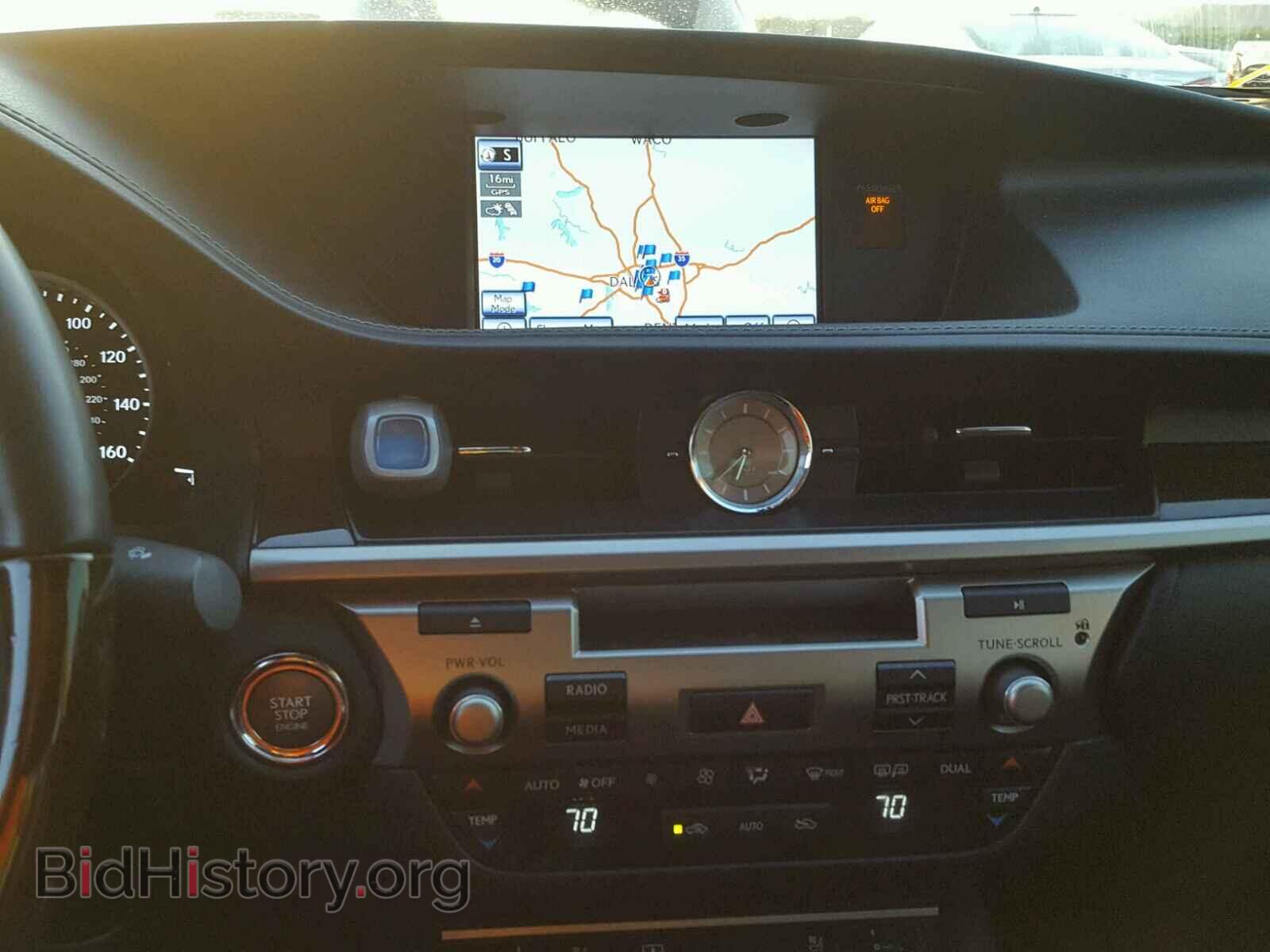 2013 LEXUS ES350 - VIN: JTHBK1GG2D2055800 - Фото 9