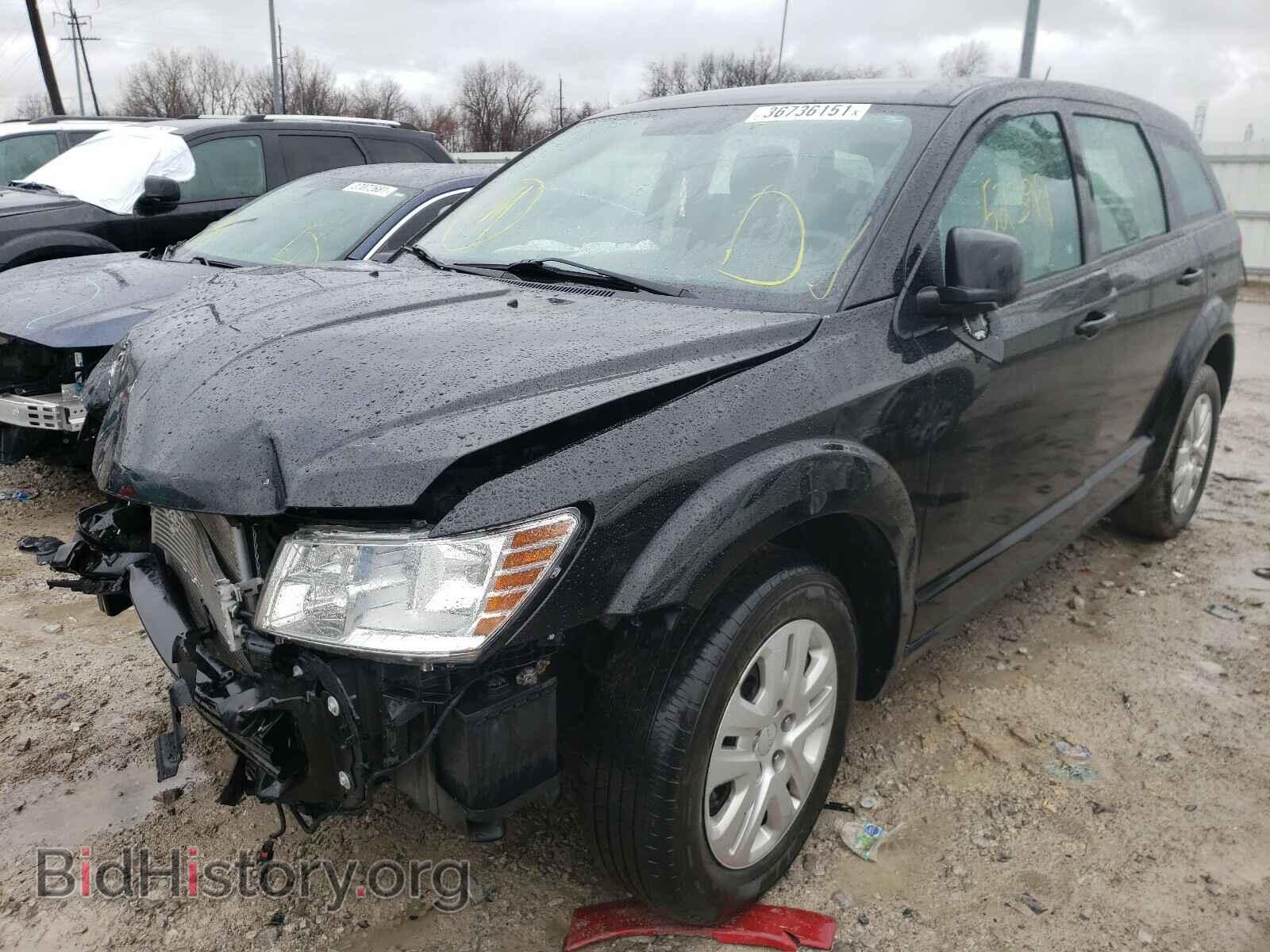 2015 DODGE JOURNEY - VIN: 3C4PDCAB4FT723592 - Фото 2
