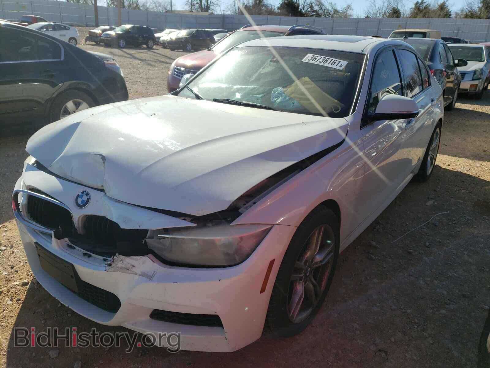 2013 BMW 3 SERIES - VIN: WBA3C1C51DF437040 - Фото 2