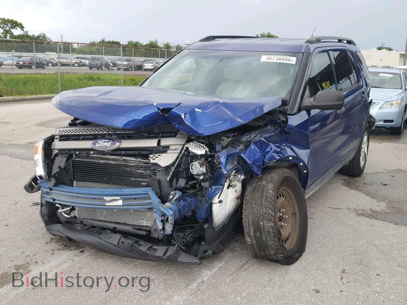 2013 FORD EXPLORER - VIN: 1FM5K7B99DGC96486 - Photo 2