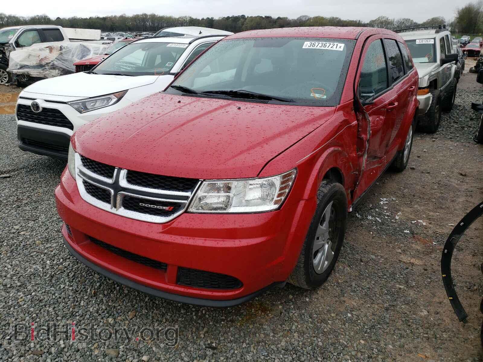 2015 DODGE JOURNEY - VIN: 3C4PDCAB7FT600479 - Фото 2