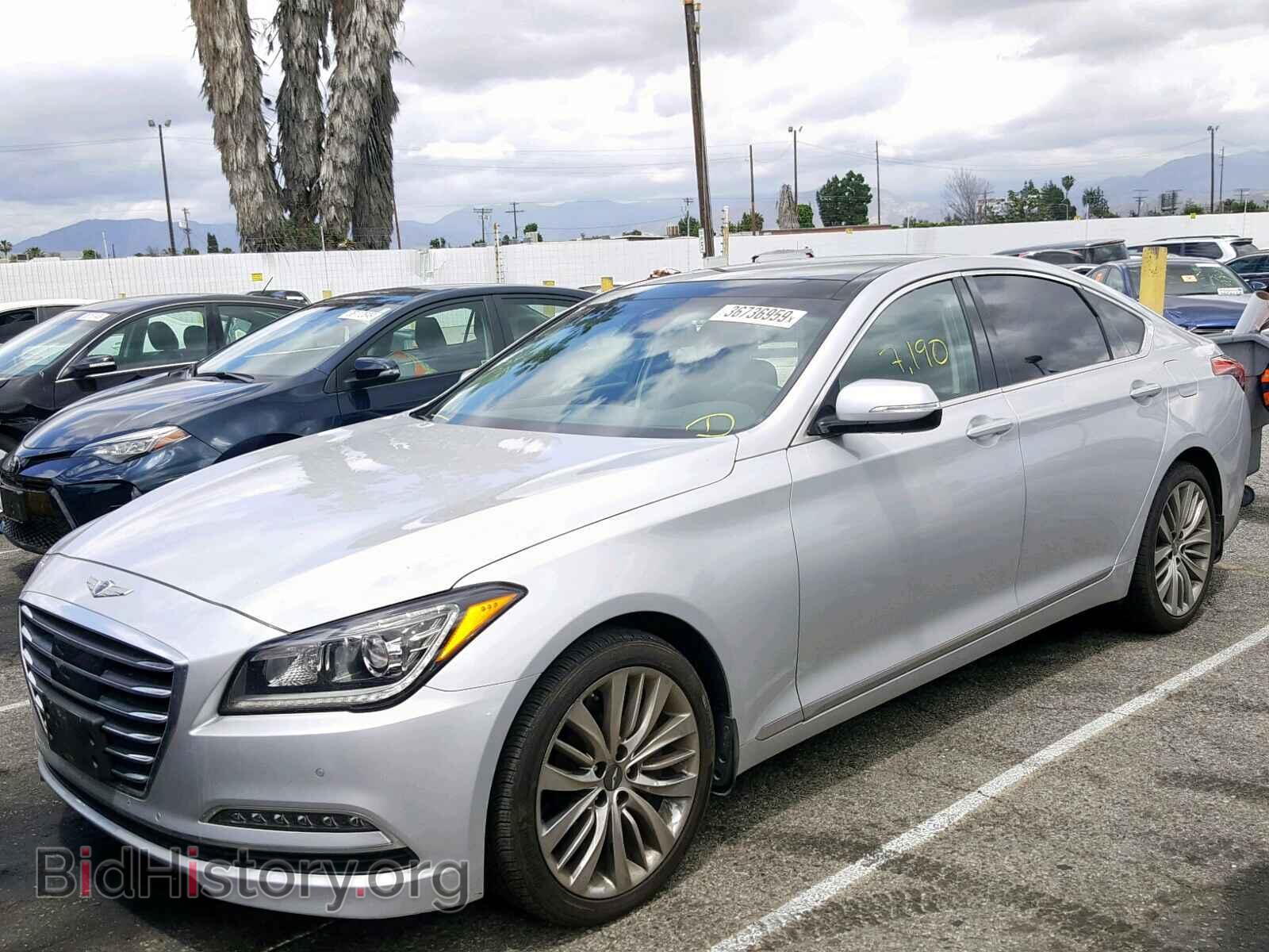 2017 GENESIS G80 - VIN: KMHGN4JFXHU187676 - Фото 2