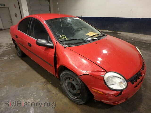 Фотография 1B3ES26C74D529040 - DODGE NEON 2004