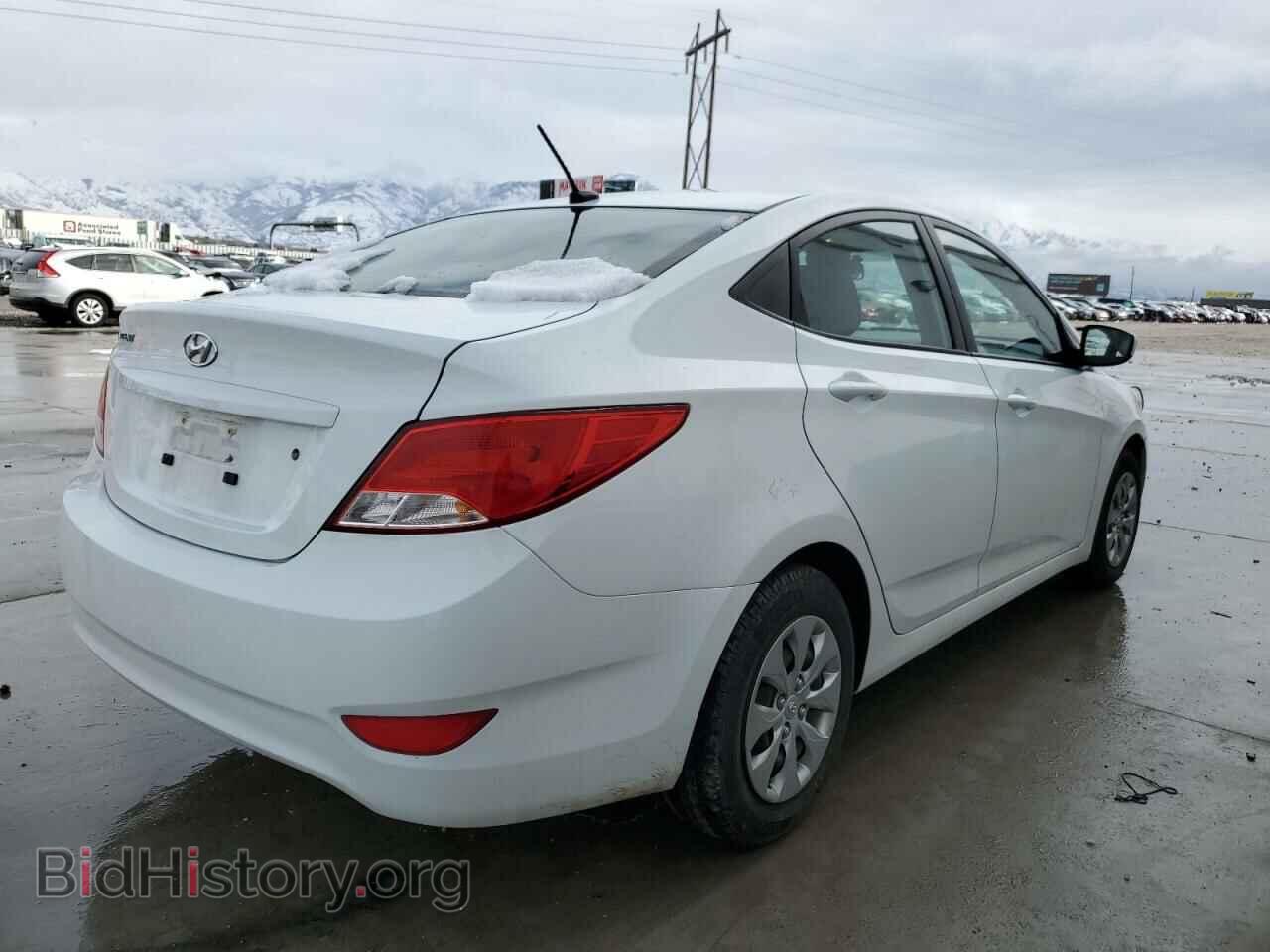 2016 HYUNDAI ACCENT - VIN: KMHCT4AE8GU072116 - Фото 3