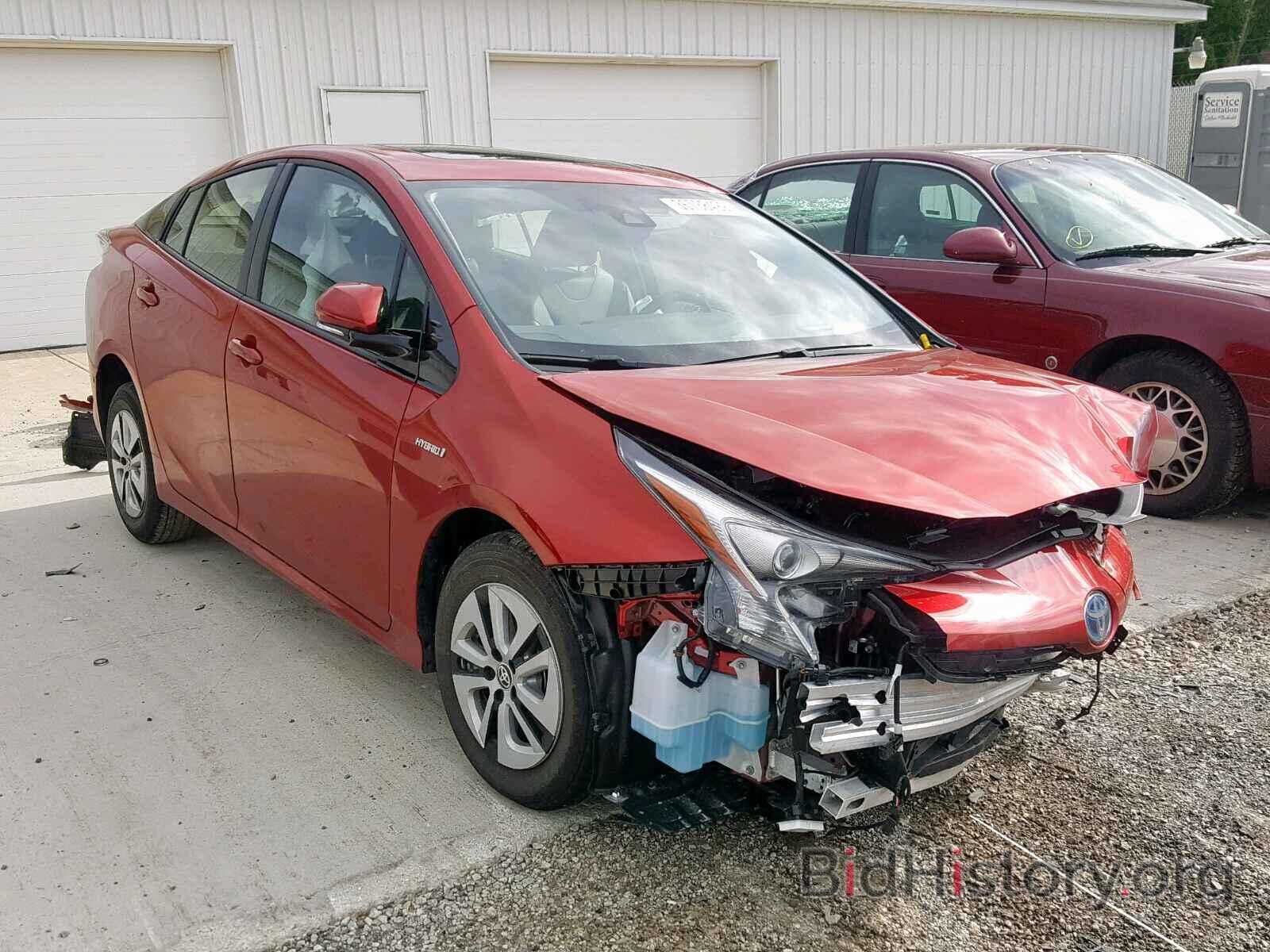 Photo JTDKARFUXJ3546289 - TOYOTA PRIUS 2018