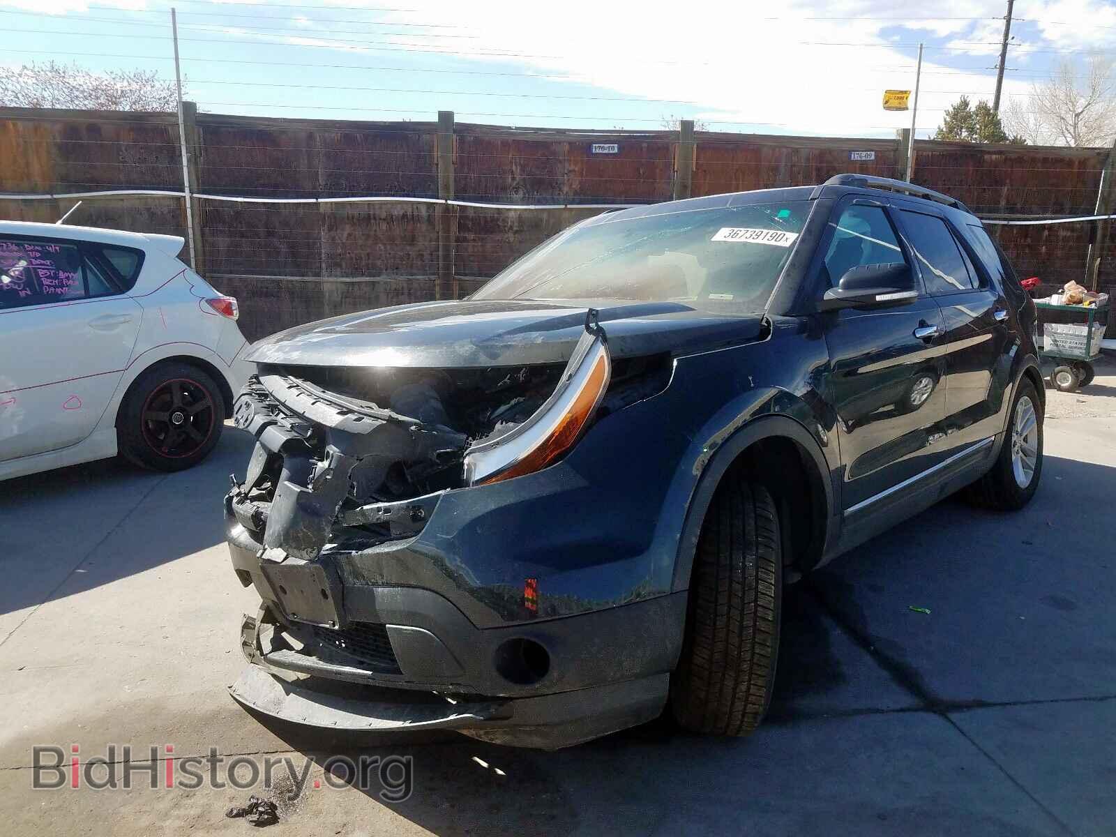 2014 FORD EXPLORER - VIN: 1FM5K8D81EGA89893 - Photo 2