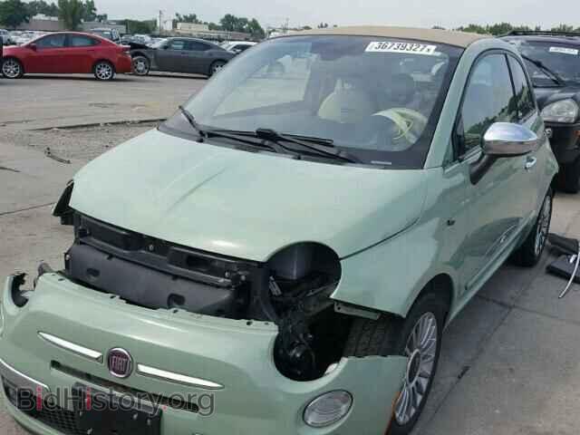 2012 FIAT 500 - VIN: 3C3CFFER5CT381247 - Фото 2