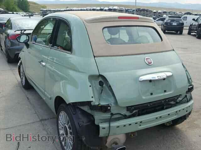 2012 FIAT 500 - VIN: 3C3CFFER5CT381247 - Фото 3