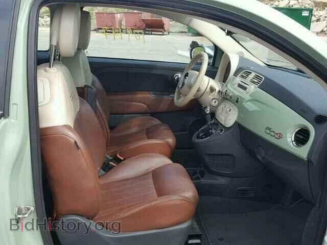 2012 FIAT 500 - VIN: 3C3CFFER5CT381247 - Фото 5