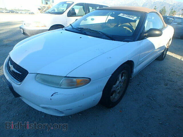 1999 CHRYSLER SEBRING - VIN: 3C3EL55H3XT520574 - Фото 2