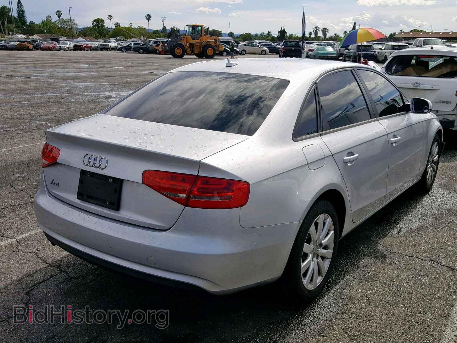 2014 AUDI A4 - VIN: WAUAFAFL6EA082793 - Photo 4