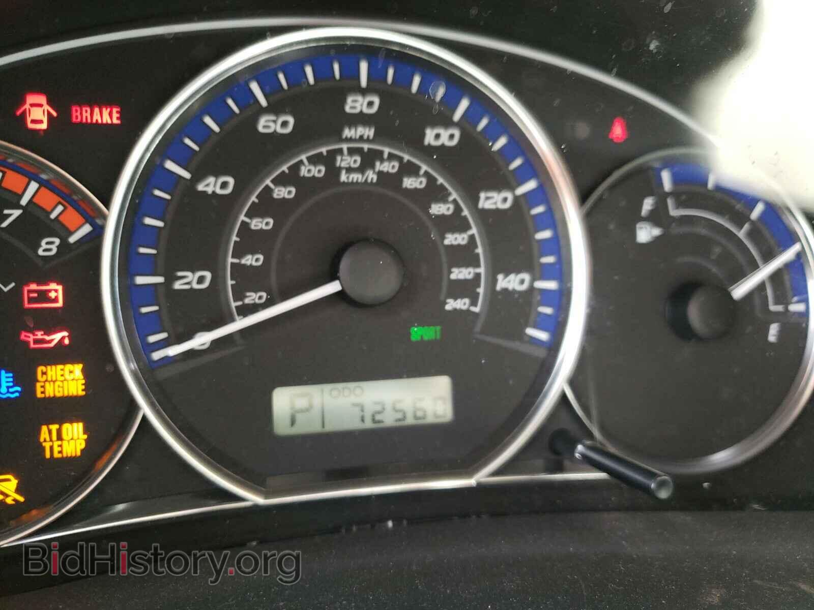 2010 SUBARU FORESTER - VIN: JF2SH6DC0AH789196 - Фото 8