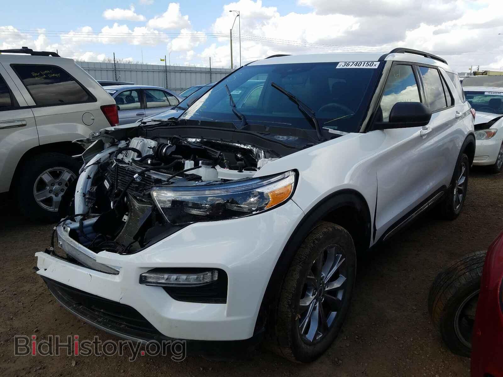 2020 FORD EXPLORER - VIN: 1FMSK8DH2LGA65327 - Фото 2