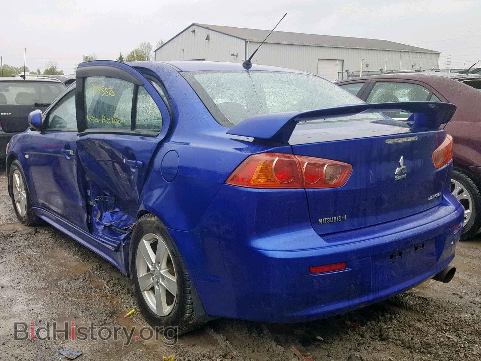 2008 MITSUBISHI LANCER - VIN: JA3AU26U08U604746 - Фото 3