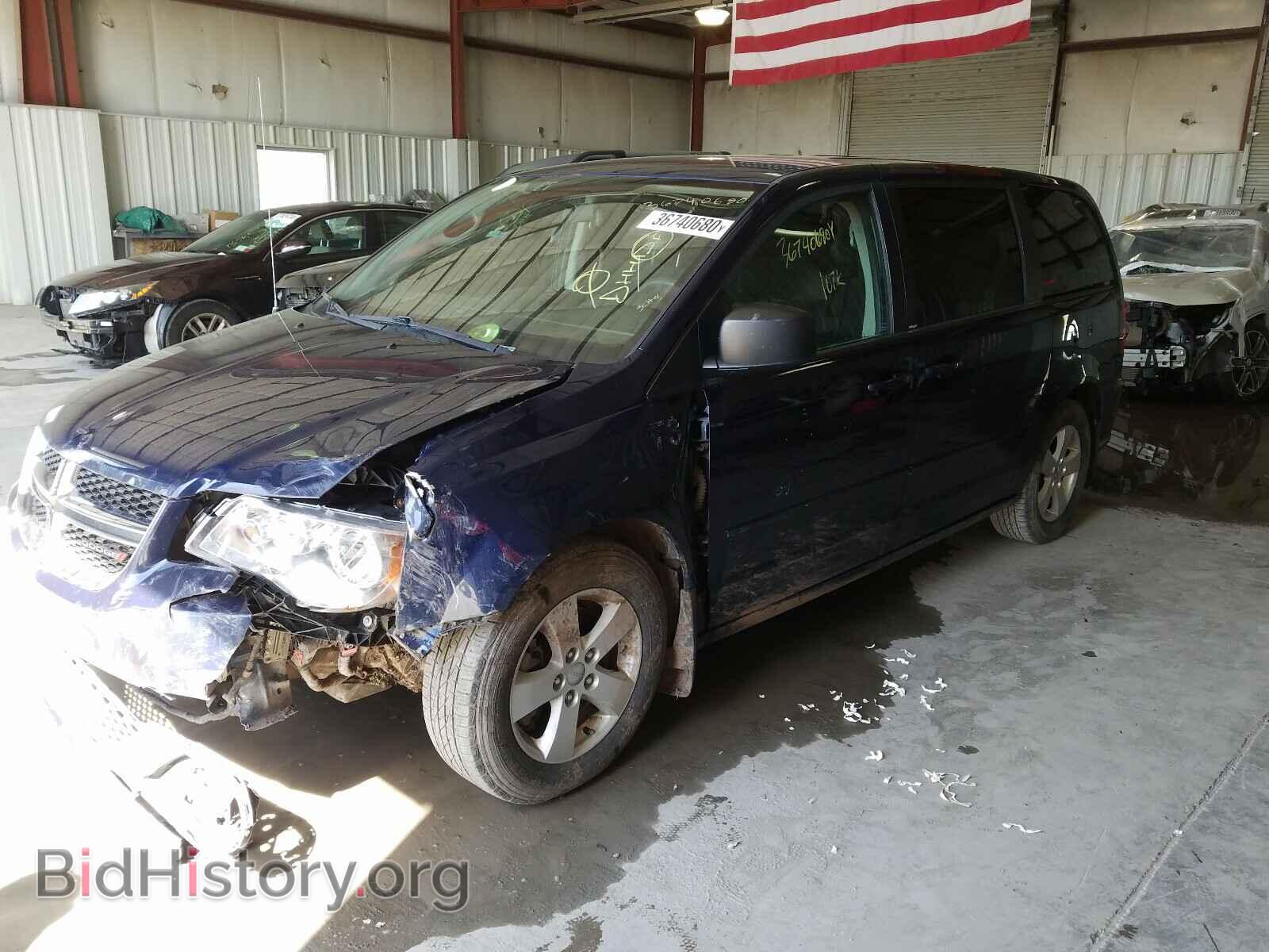 2013 DODGE CARAVAN - VIN: 2C4RDGBG8DR612778 - Фото 2