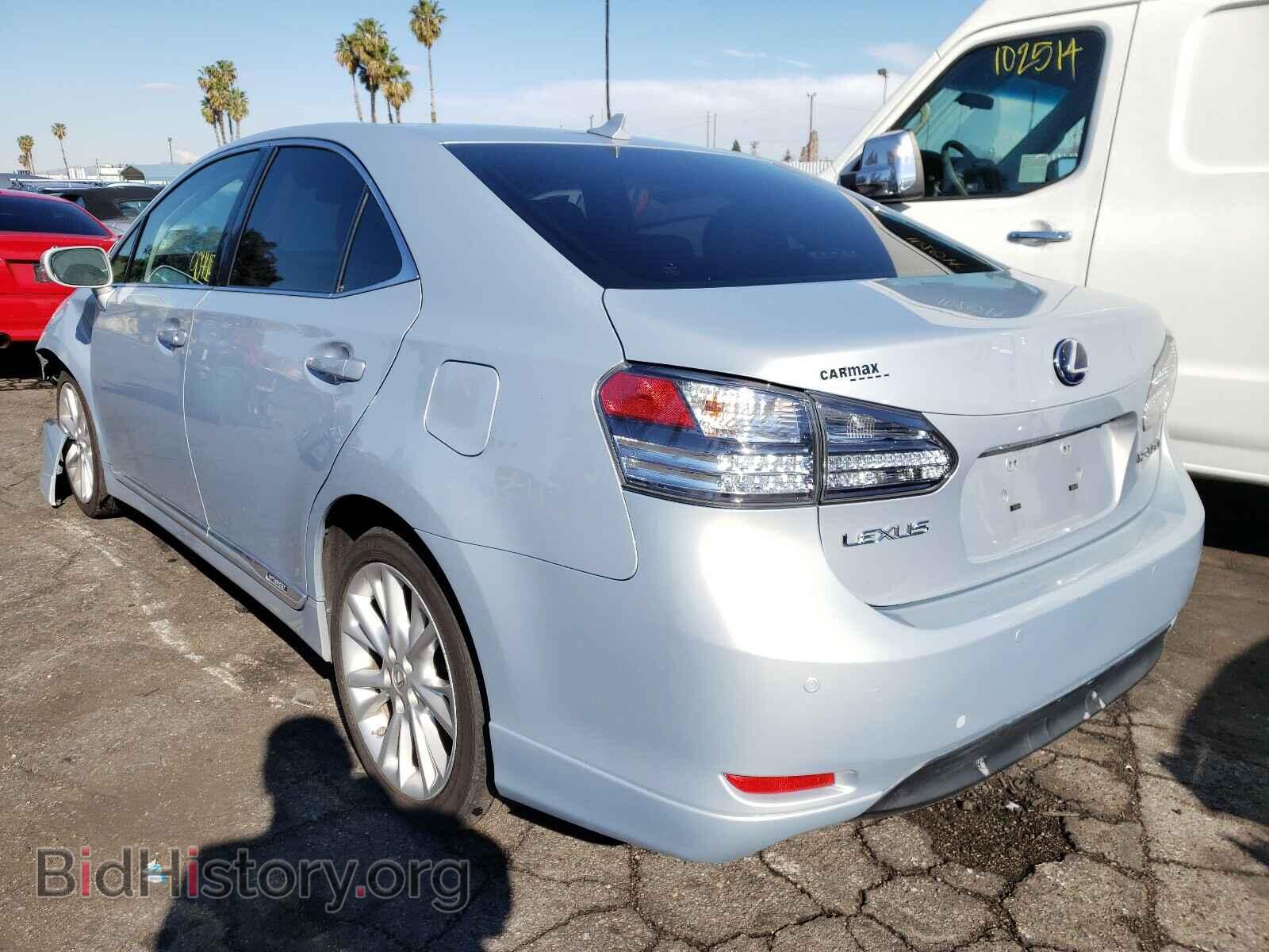 2010 LEXUS HS - VIN: JTHBB1BA8A2016840 - Фото 3