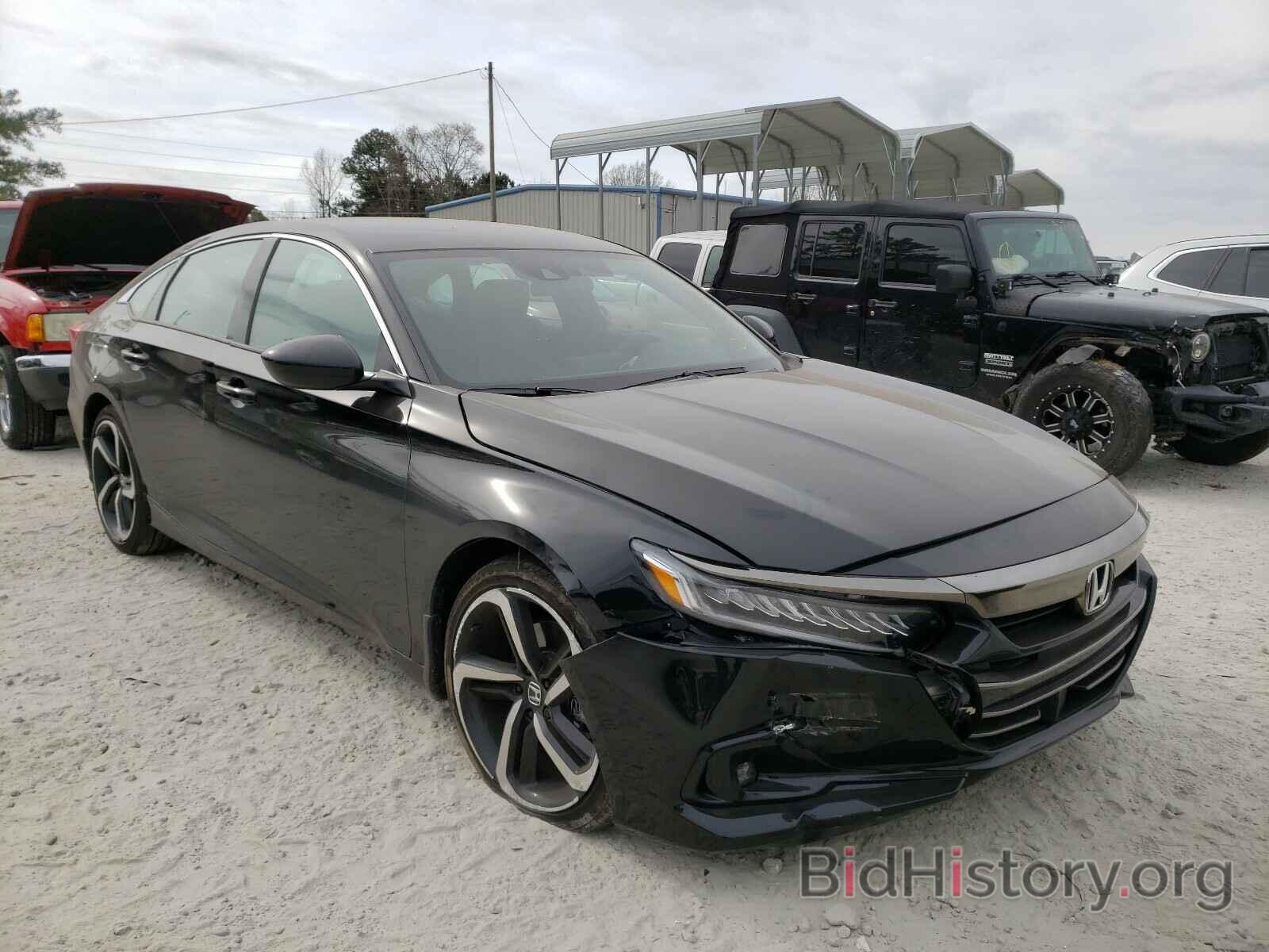 Photo 1HGCV1F32MA016174 - HONDA ACCORD 2021