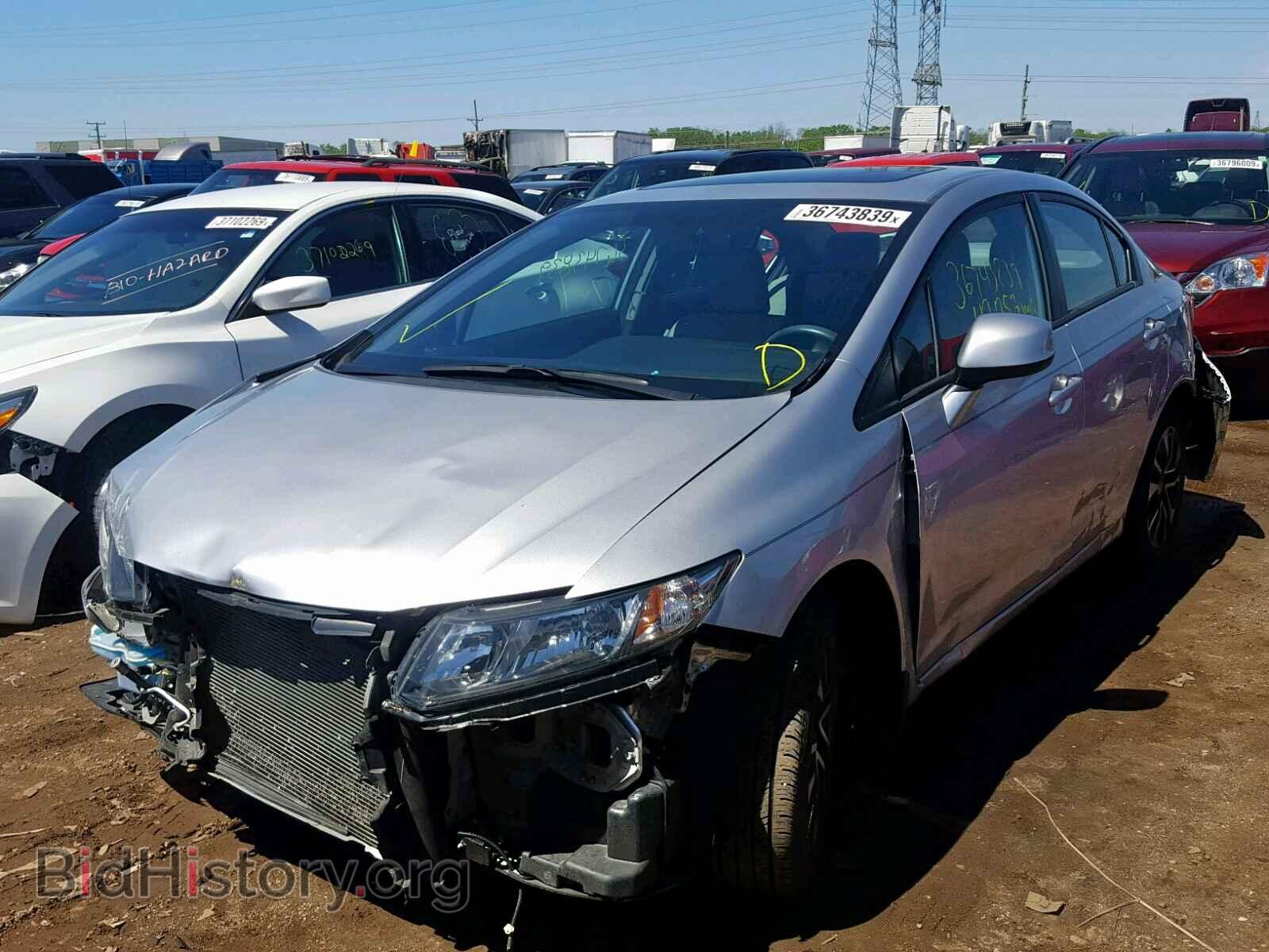 2013 HONDA CIVIC - VIN: 19XFB2F86DE288360 - Фото 2