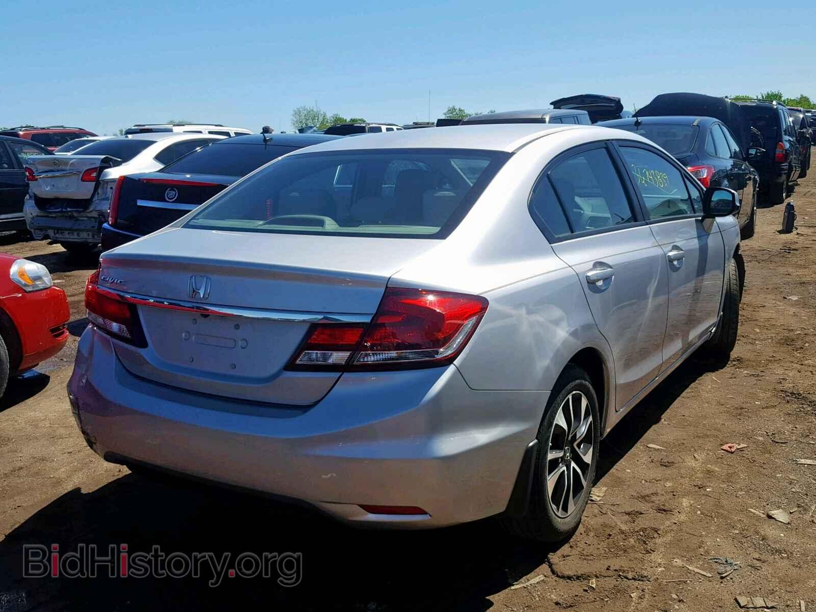 2013 HONDA CIVIC - VIN: 19XFB2F86DE288360 - Фото 4