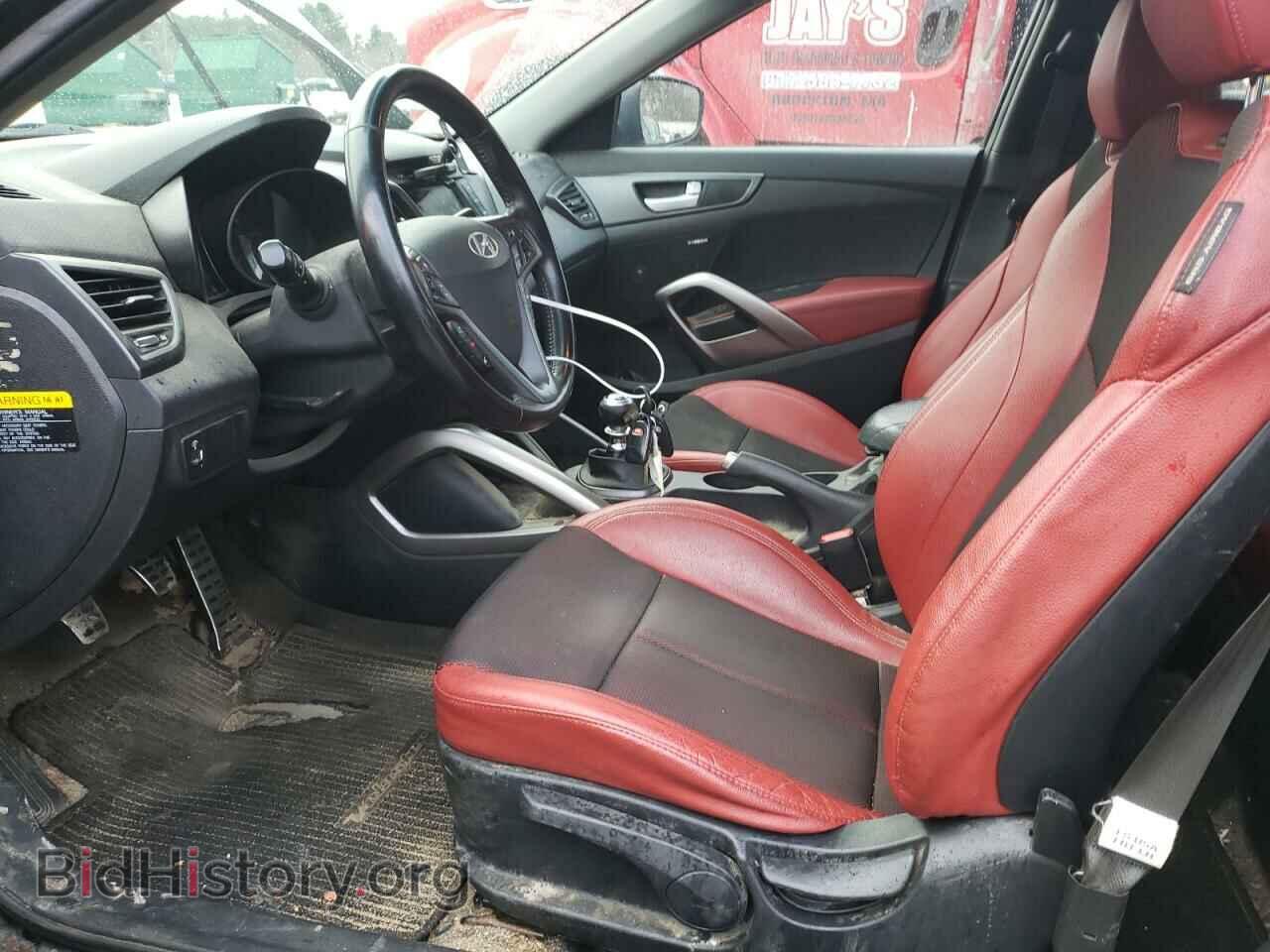 2014 HYUNDAI VELOSTER - VIN: KMHTC6AE4EU198689 - Фото 7