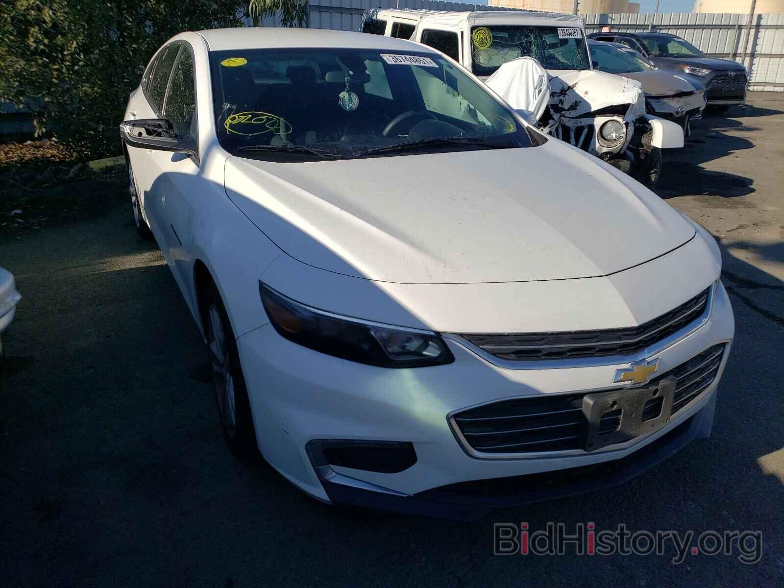 Photo 1G1ZE5ST3GF286102 - CHEVROLET MALIBU 2016