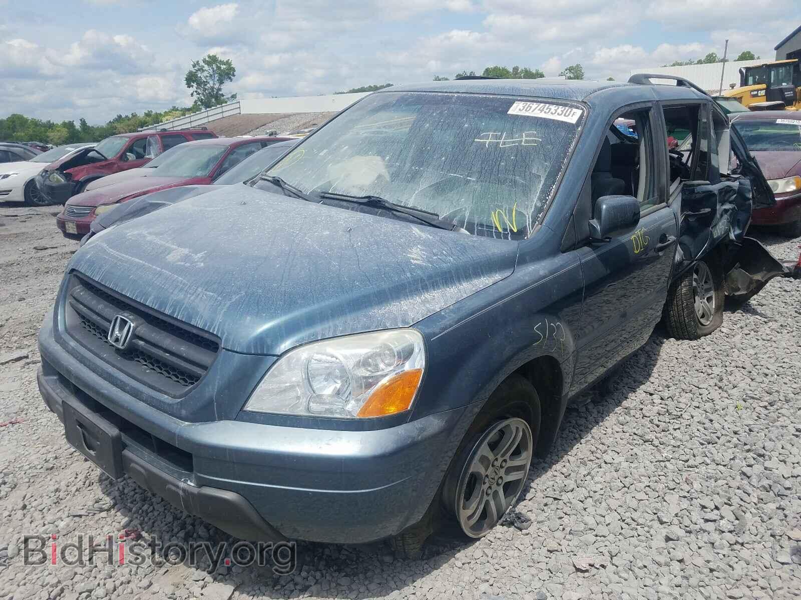 2005 HONDA PILOT - VIN: 2HKYF18595H515290 - Фото 2