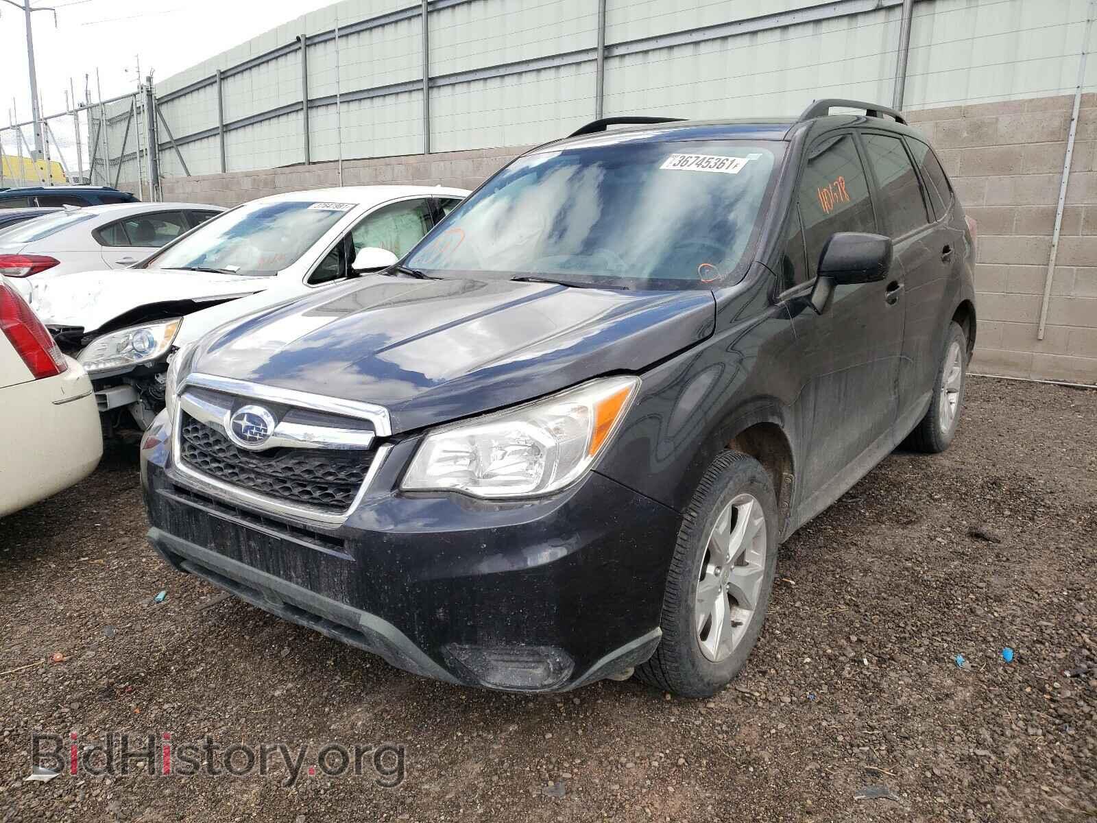 2015 SUBARU FORESTER - VIN: JF2SJABC3FH567558 - Фото 2