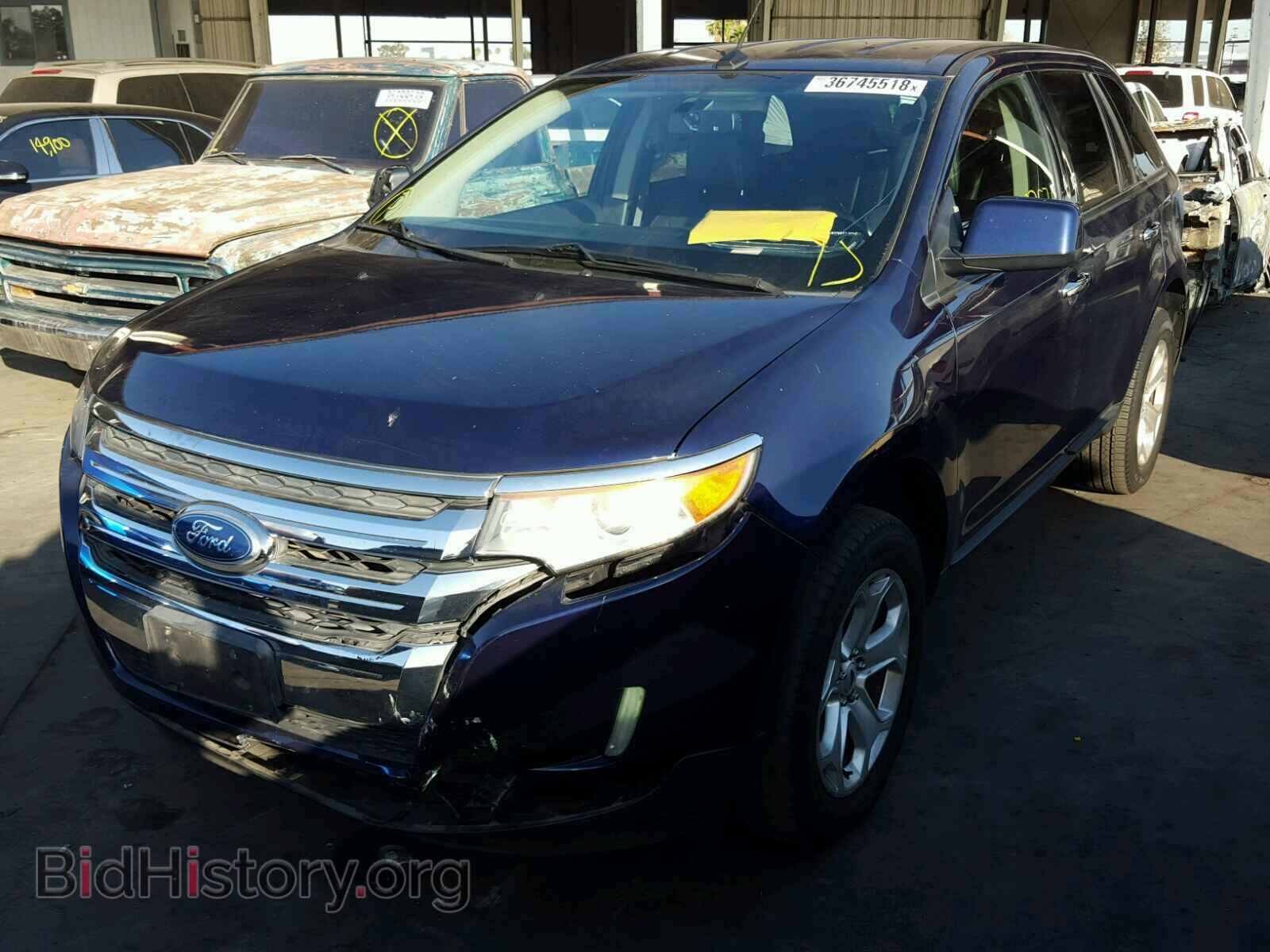 2011 FORD EDGE - VIN: 2FMDK3JC2BBA31396 - Фото 2