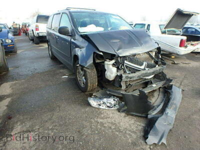2011 Dodge CARAVAN Grand Cara, gray — VIN 2D4RN3DG9BR656503, Copart