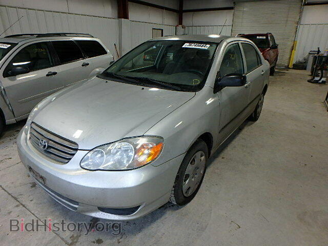 2003 TOYOTA COROLLA - VIN: 1NXBR32E23Z179305 - Фото 2