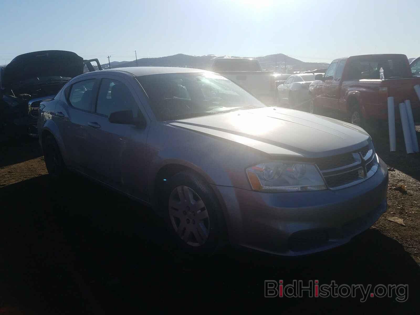 Photo 1C3CDZAB3EN176125 - DODGE AVENGER 2014