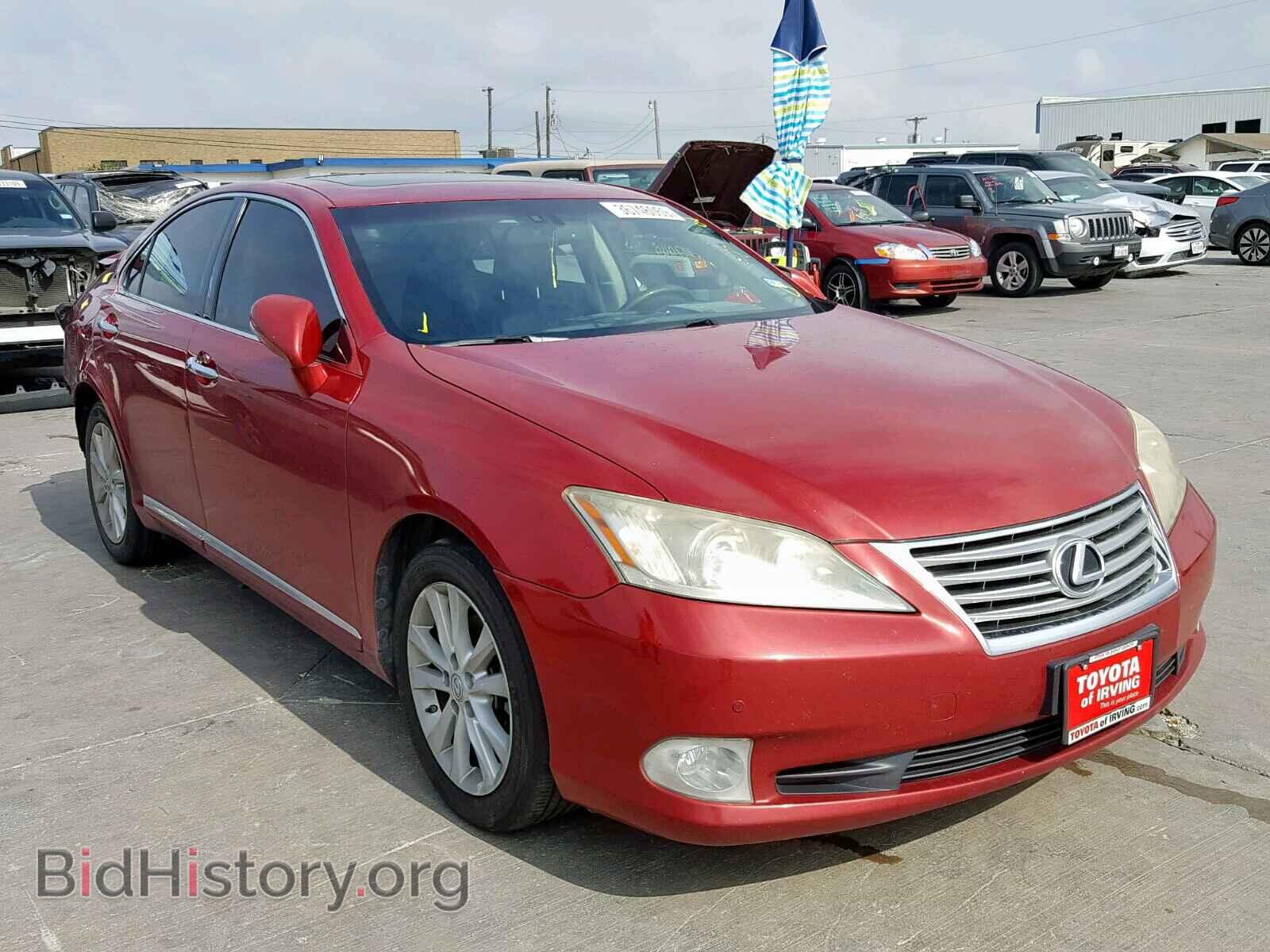 Фотография JTHBK1EG8B2423557 - LEXUS ES350 2011