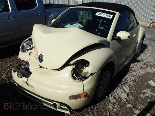 2004 VOLKSWAGEN BEETLE - VIN: 3VWCM31YX4M341462 - Фото 2