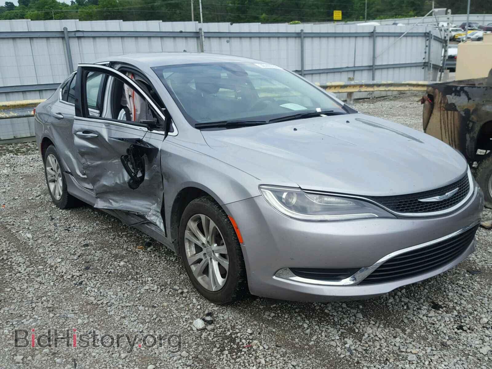 Photo 1C3CCCABXFN674484 - CHRYSLER 200 2015