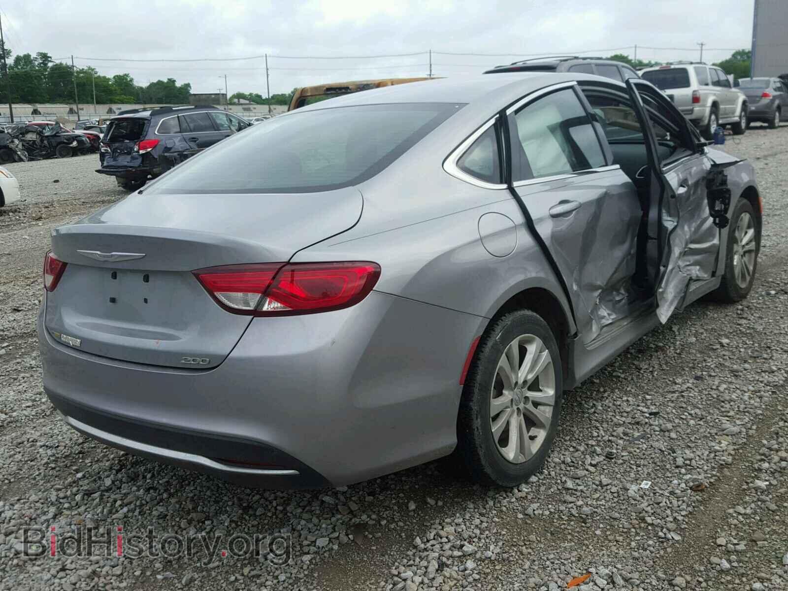 2015 CHRYSLER 200 - VIN: 1C3CCCABXFN674484 - Фото 4