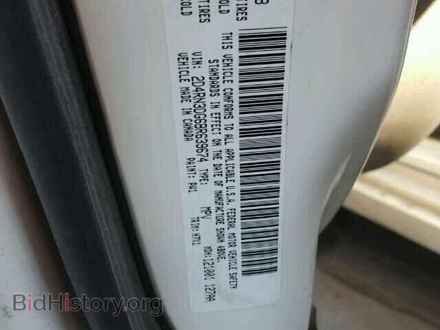 2011 DODGE CARAVAN - VIN: 2D4RN3DG6BR639674 - Фото 10