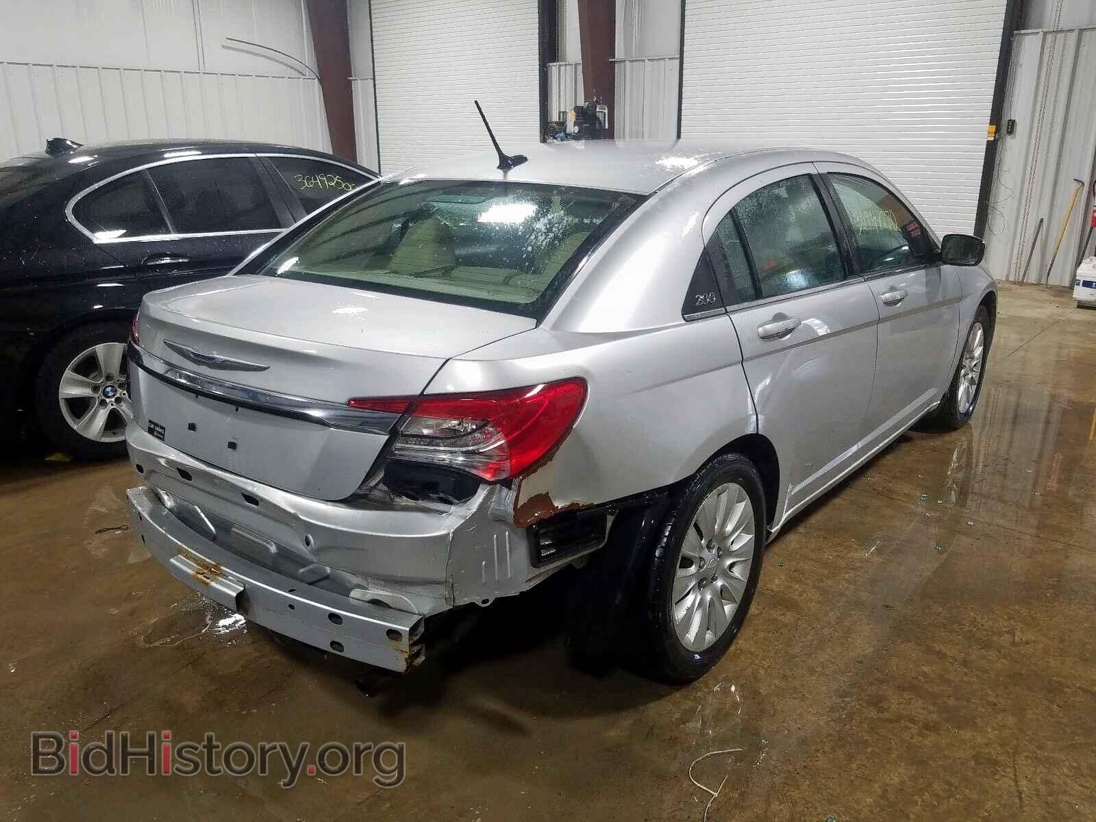 2012 CHRYSLER 200 - VIN: 1C3CCBAB5CN273494 - Фото 4