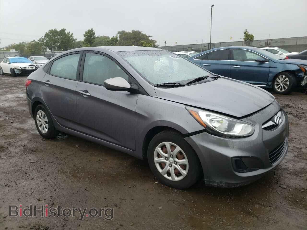 2013 HYUNDAI ACCENT - VIN: KMHCT4AE2DU468599 - Фото 4