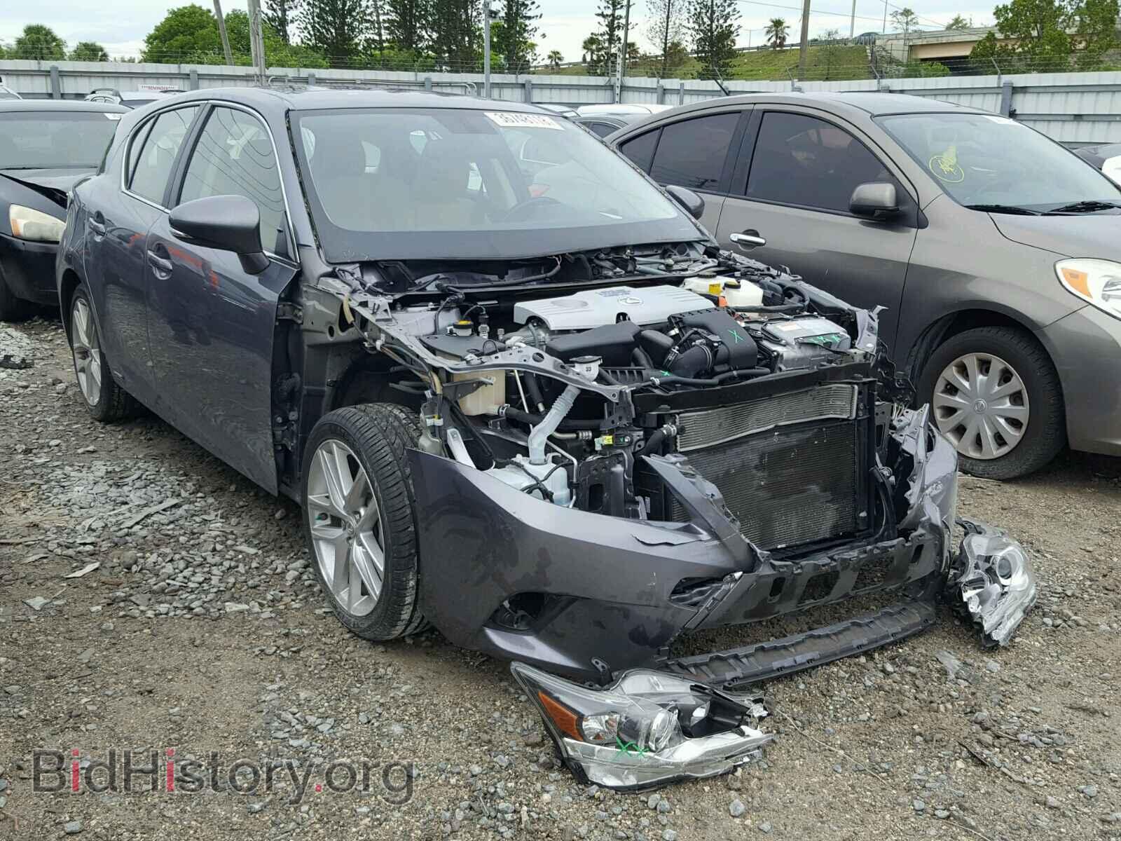 Фотография JTHKD5BH6E2178583 - LEXUS CT 200 2014