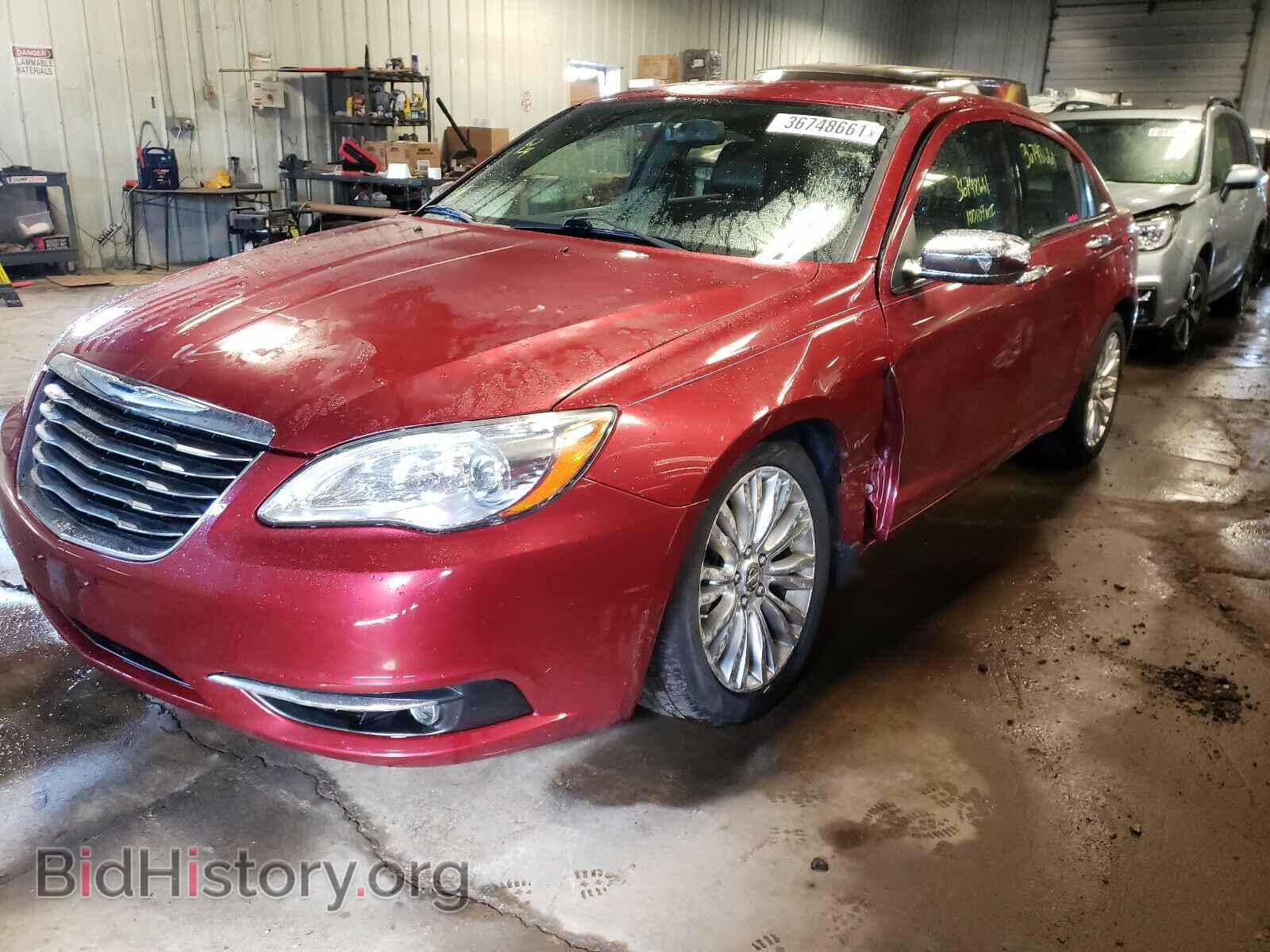 2011 CHRYSLER 200 - VIN: 1C3BC2FG8BN533594 - Фото 2