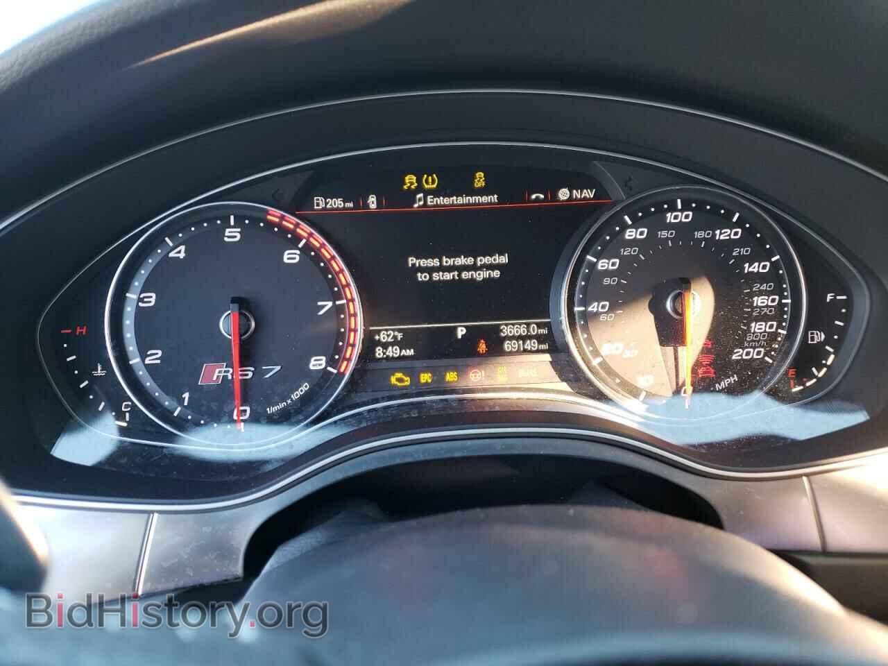 2014 AUDI S7/RS7 - VIN: WUAW2AFCXEN904267 - Фото 9