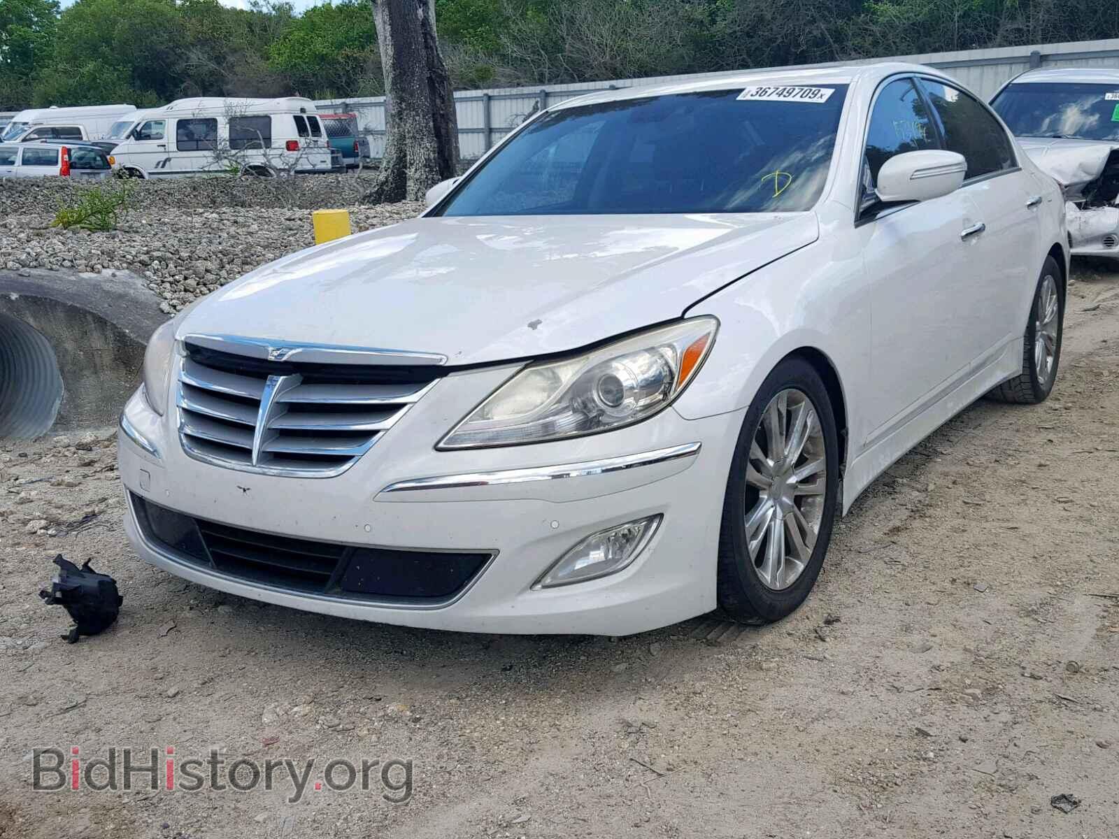 2012 HYUNDAI GENESIS - VIN: KMHGC4DD2CU159105 - Фото 2