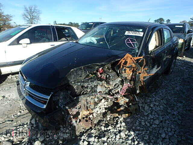 2012 DODGE AVENGER - VIN: 1C3CDZCB3CN312764 - Фото 2