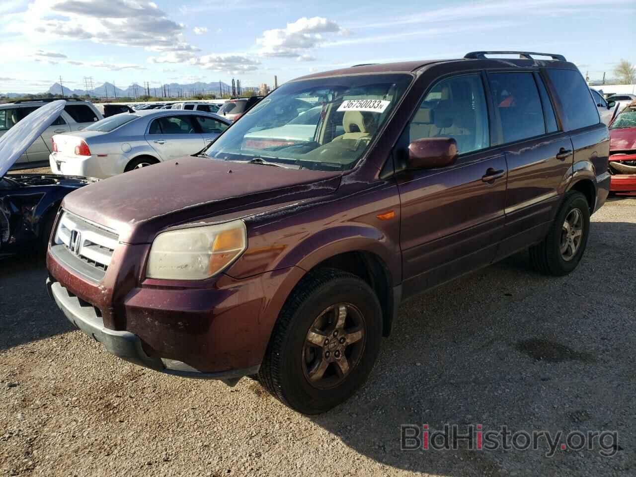 Photo 5FNYF284X7B005271 - HONDA PILOT 2007