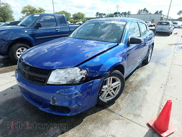 2012 DODGE AVENGER - VIN: 1C3CDZCB1CN238325 - Фото 2