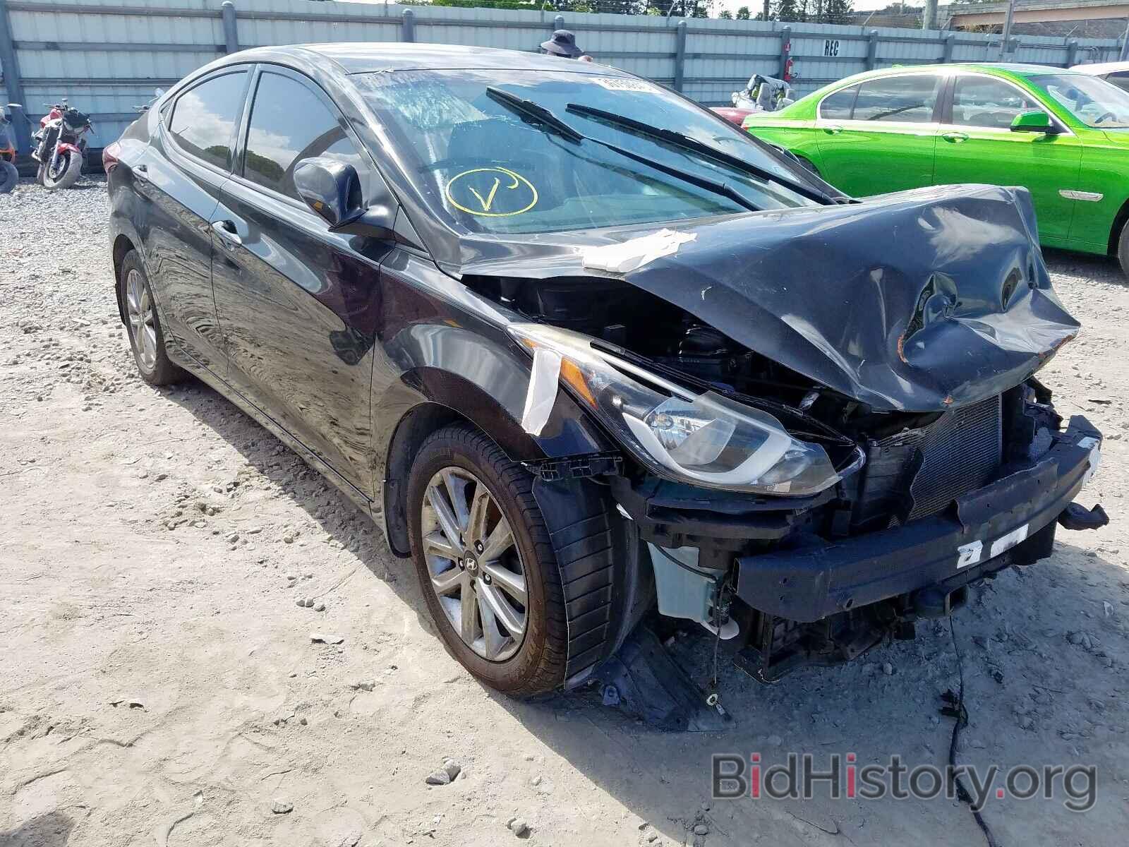 Photo KMHDH4AE1FU383925 - HYUNDAI ELANTRA 2015