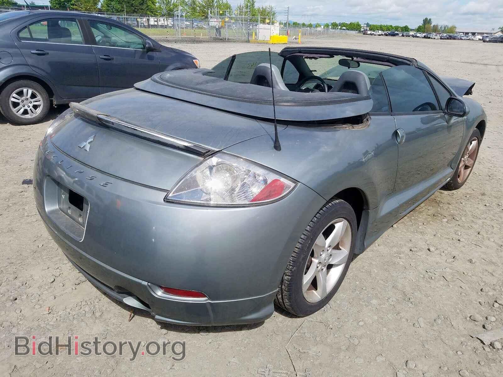2007 MITSUBISHI ECLIPSE - VIN: 4A3AL25F17E026587 - Фото 4