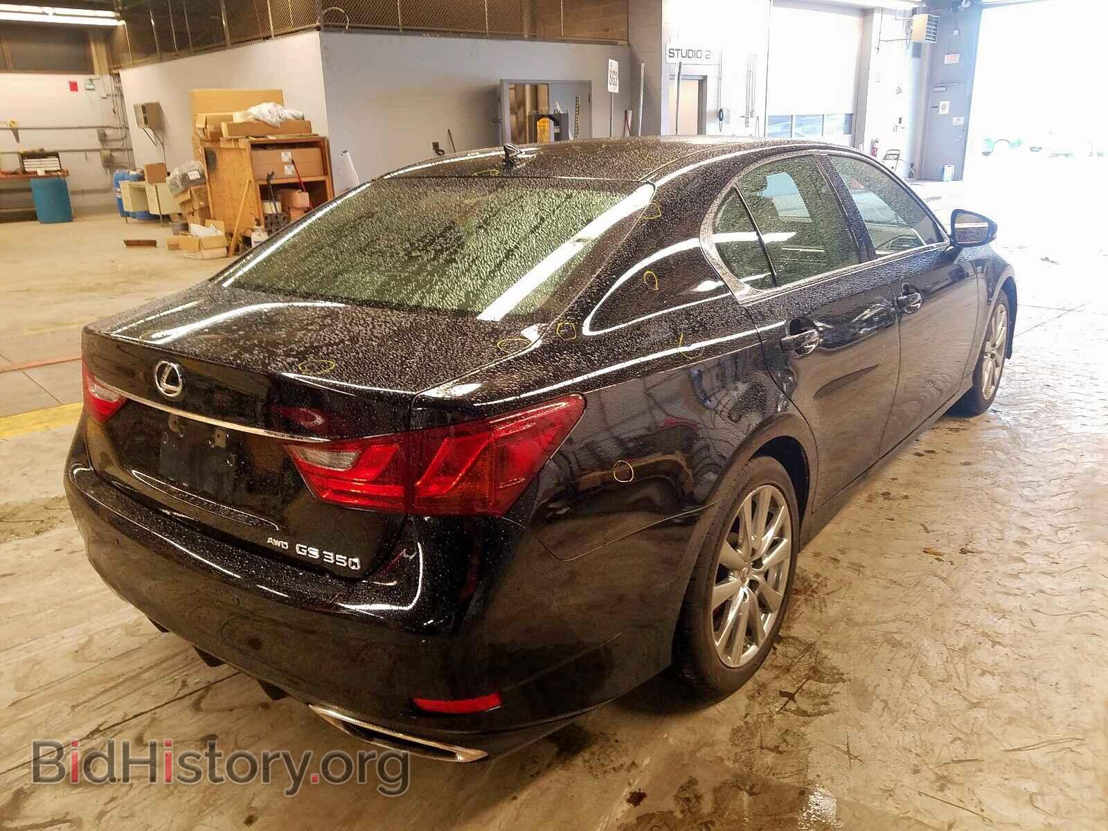 2013 LEXUS GS350 - VIN: JTHCE1BL9D5007693 - Фото 4