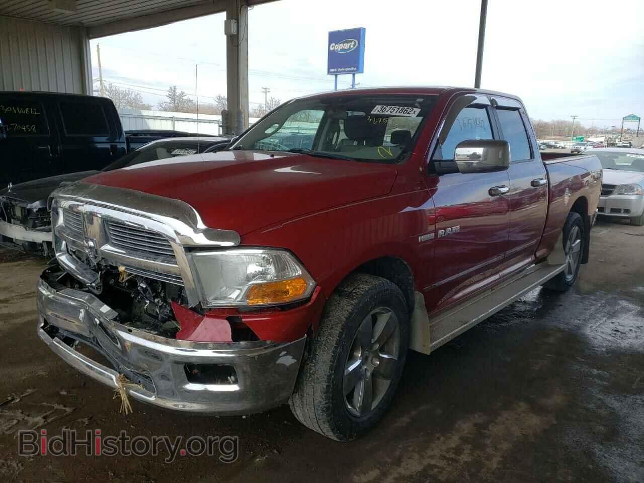 2010 DODGE RAM 1500 - VIN: 1D7RB1GT1AS106332 - Фото 2